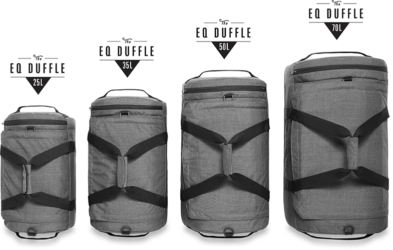 DAKINE EQ DUFFLE 50L CARBON Dakine.ru