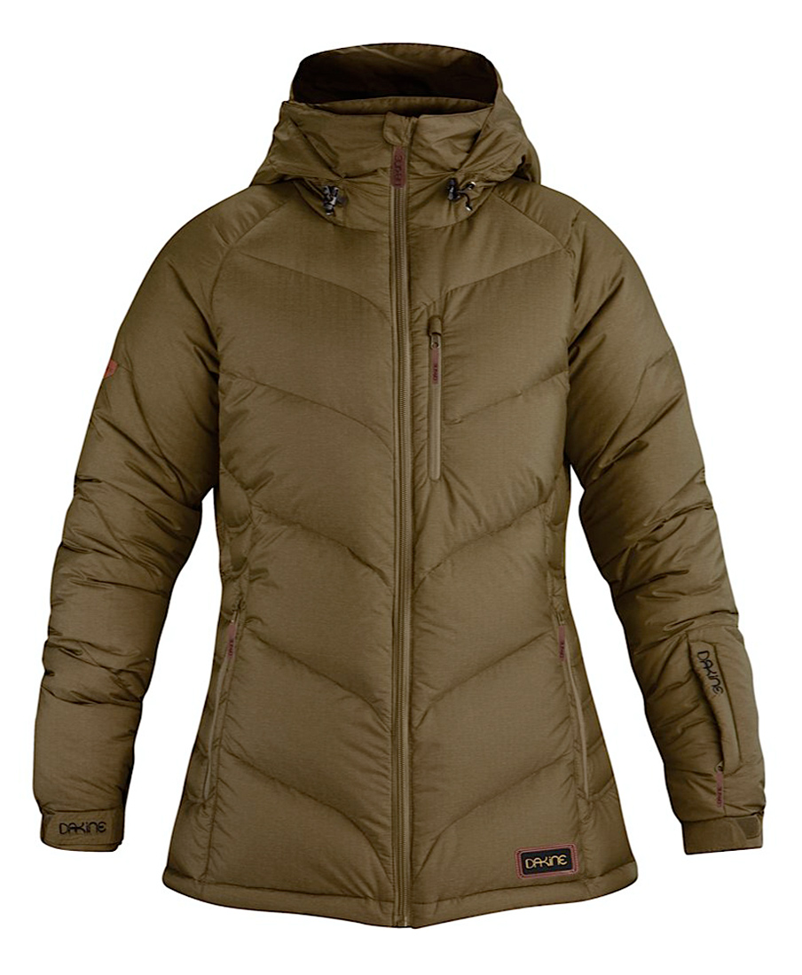 DAKINE WOMENS KENSINGTON DOWN JACKET ARMY MELANGE Dakine.ru